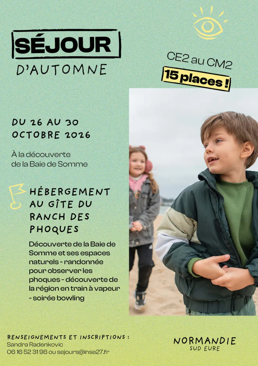 séjour automne 2026